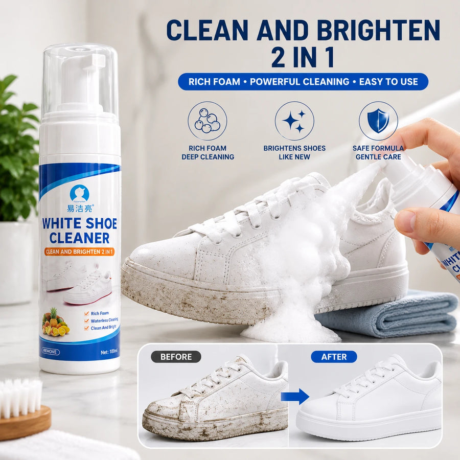 White Shoes Cleaning Foam for Sneakers cleaning solution