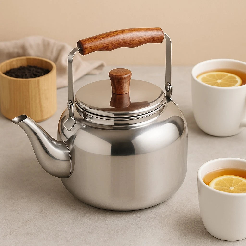 Stainless Steel Tea Kettle, 2 Liter