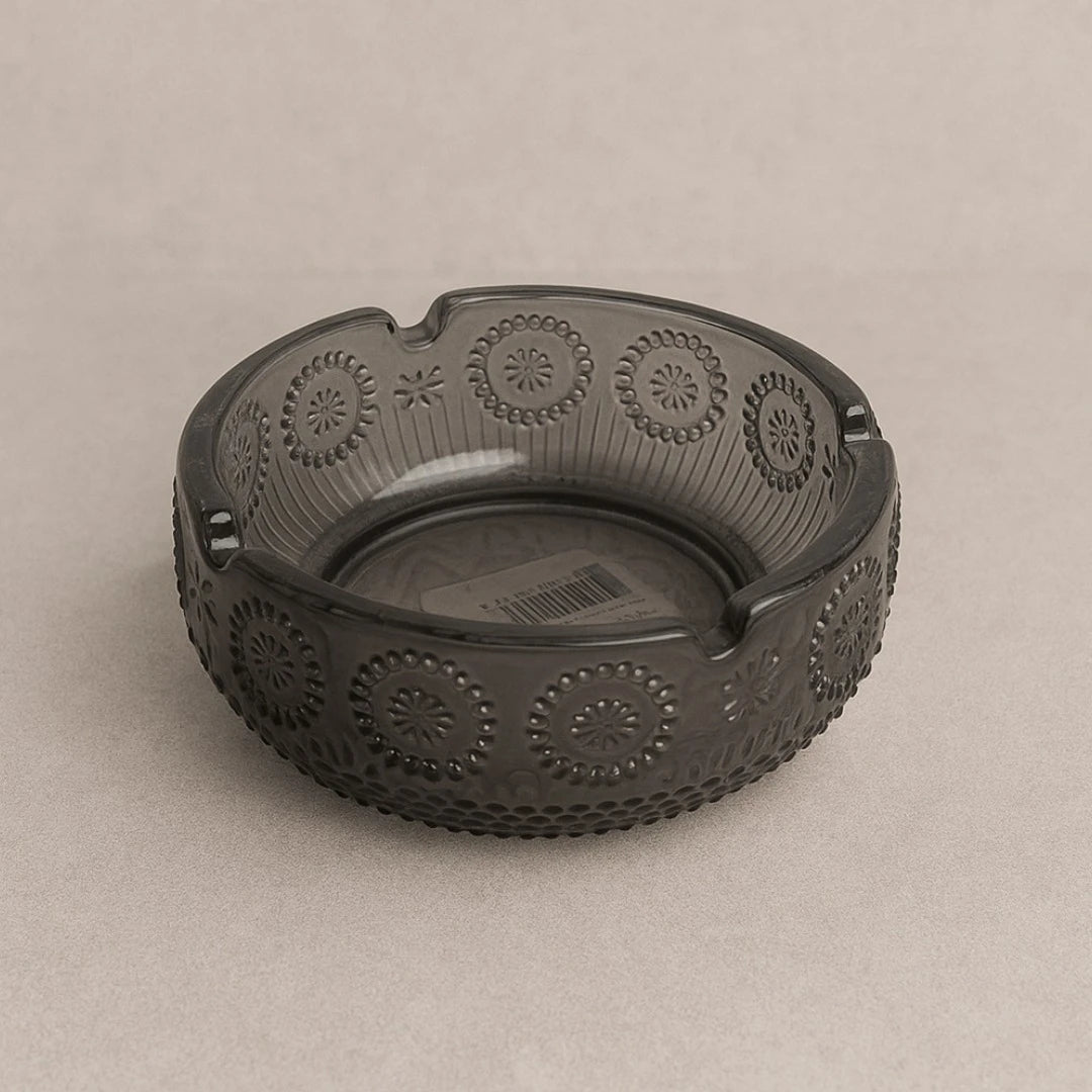 Smoky Glass Ashtray