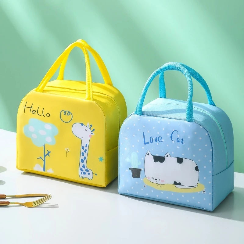 Kids Cartoon Insulated Lunch Bag - Image 2