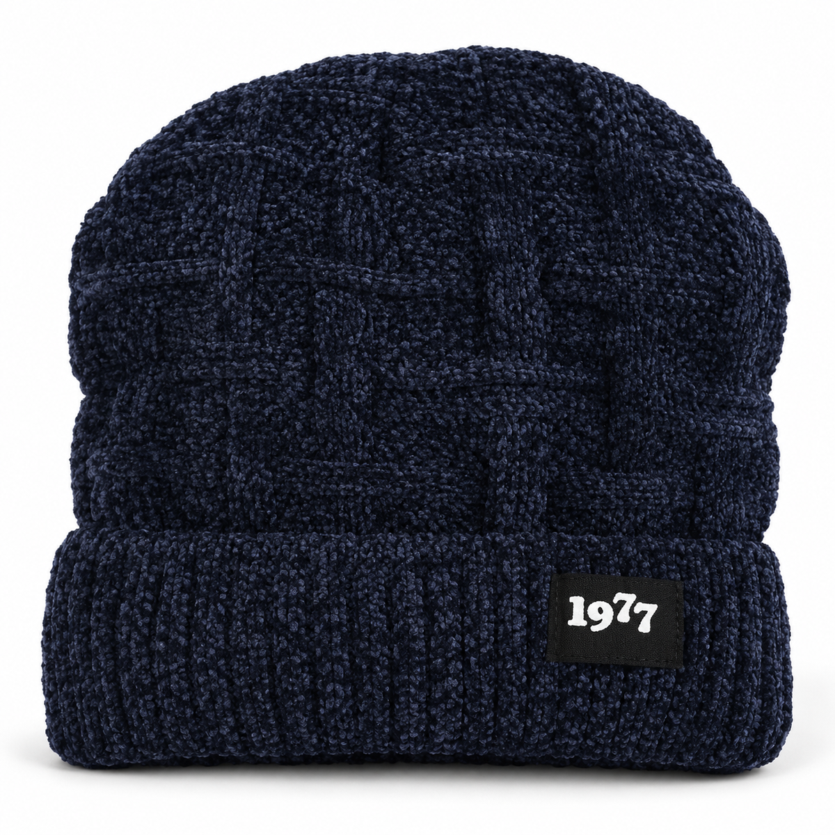1977 Knitted Winter Beanie Hat
