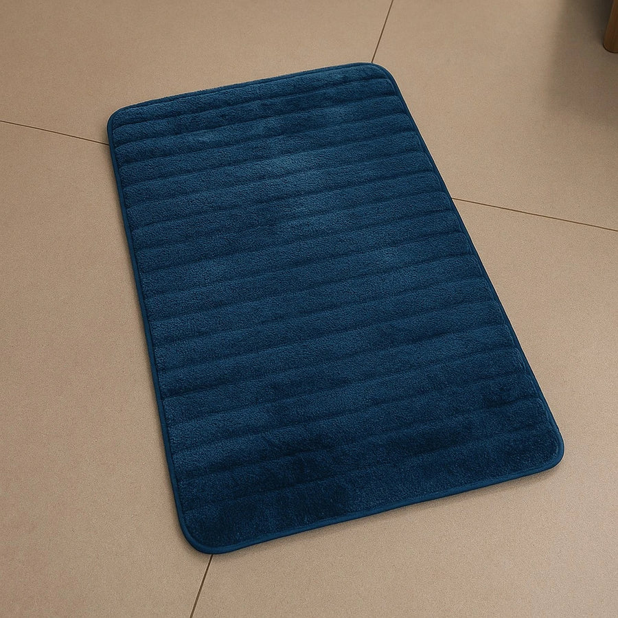 Wavy Soft Microfiber Carpet 100×60 cm