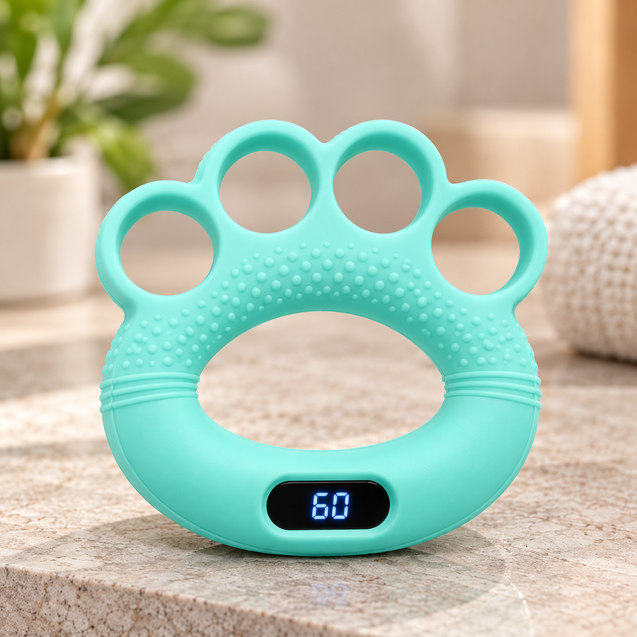 Silicone Hand Exerciser with Digital Counter