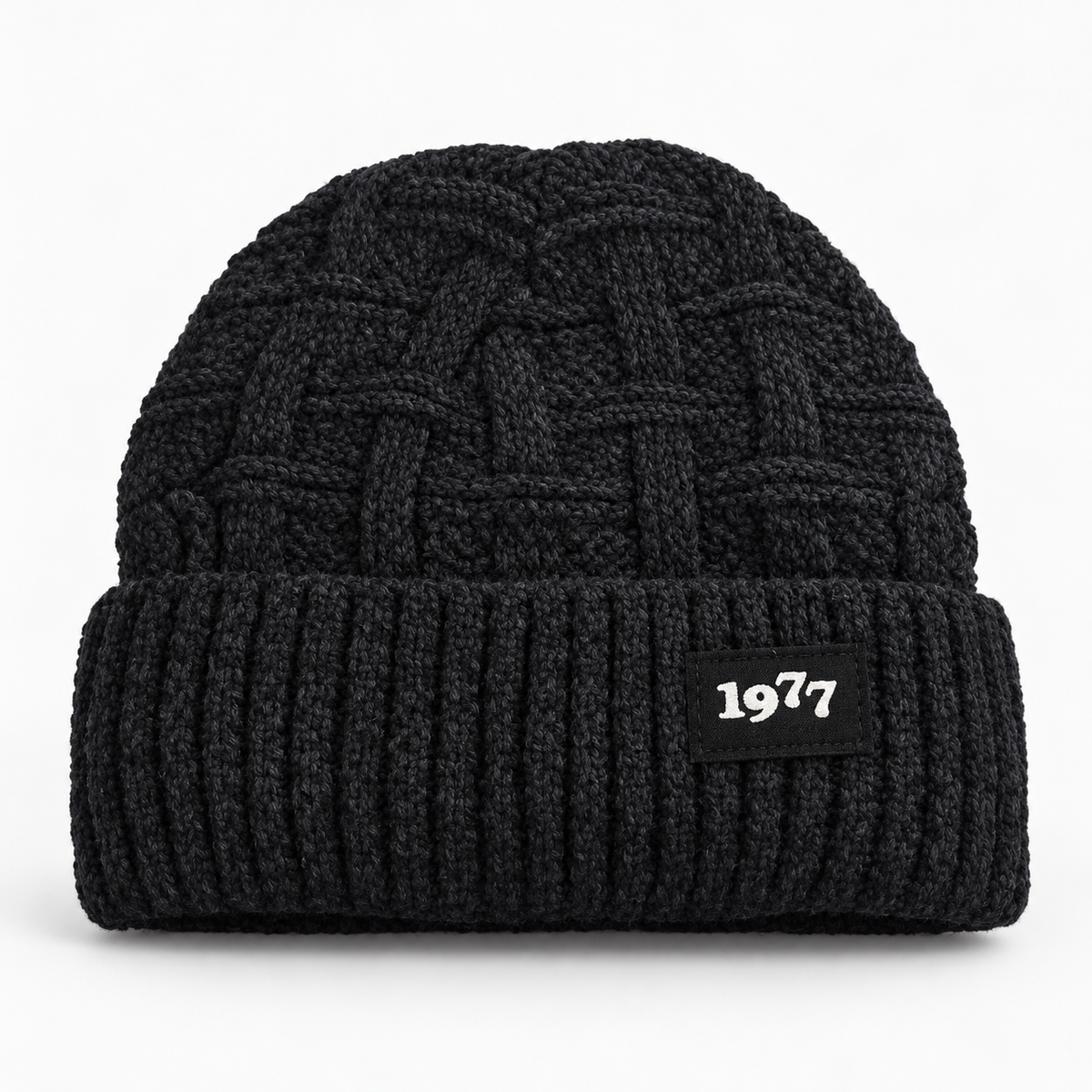 1977 Knitted Winter Beanie Hat