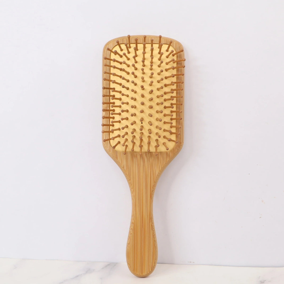 Travel Large Bamboo Paddle Hair Brush Scalp Massage Detangling Hair Comb hair styler - Image 3