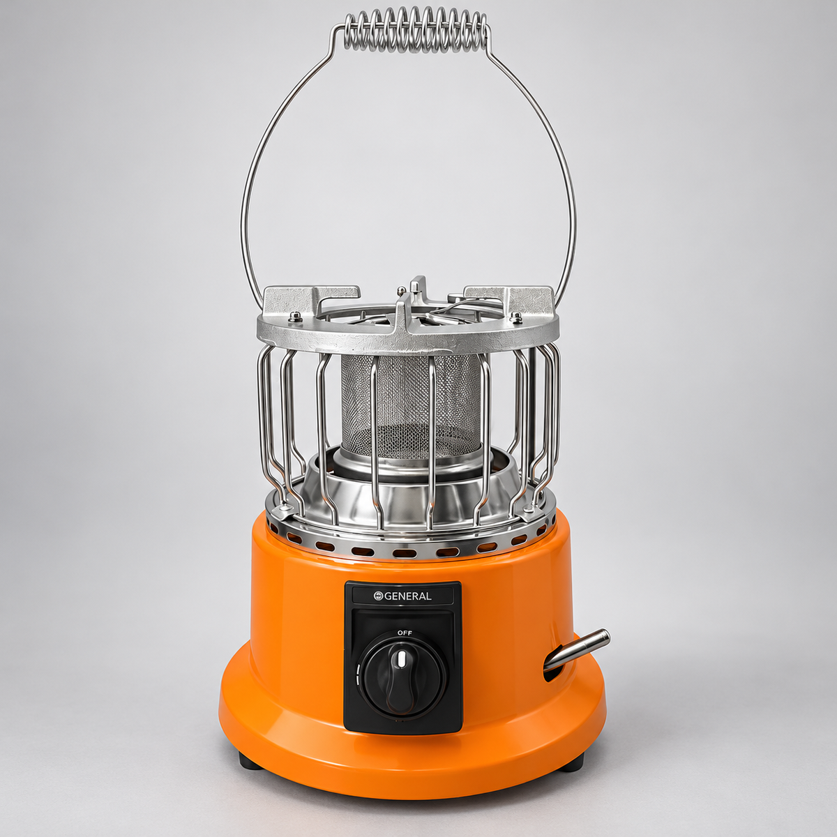GENERAL 2 in 1 Portable LPG Gas Heater & Cooking Stove