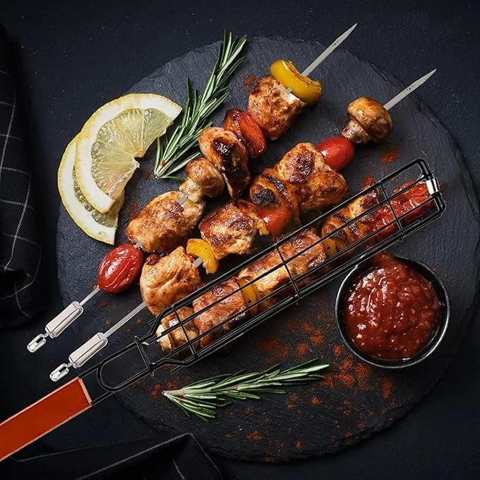 Nonstick Barbecue Grill Basket BBQ Fries
