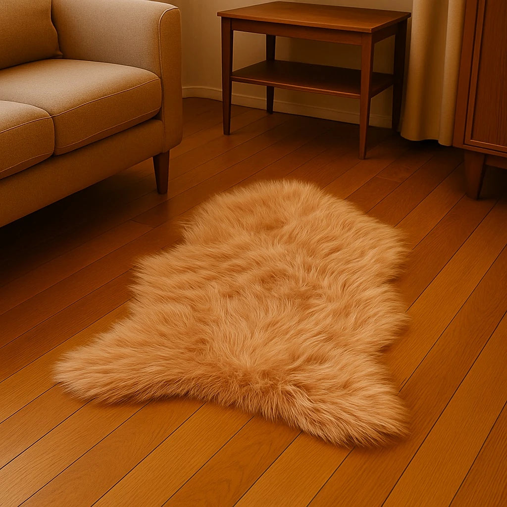 Faux Fur Sheepskin Carpet