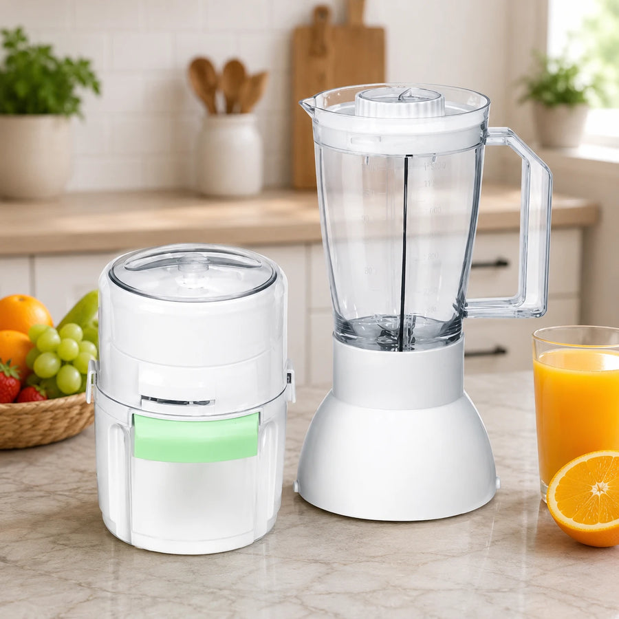 Blender And Chopper 2 In 1 Kitchen Partner Food Processor Smoothie Juice Mixer Grinder