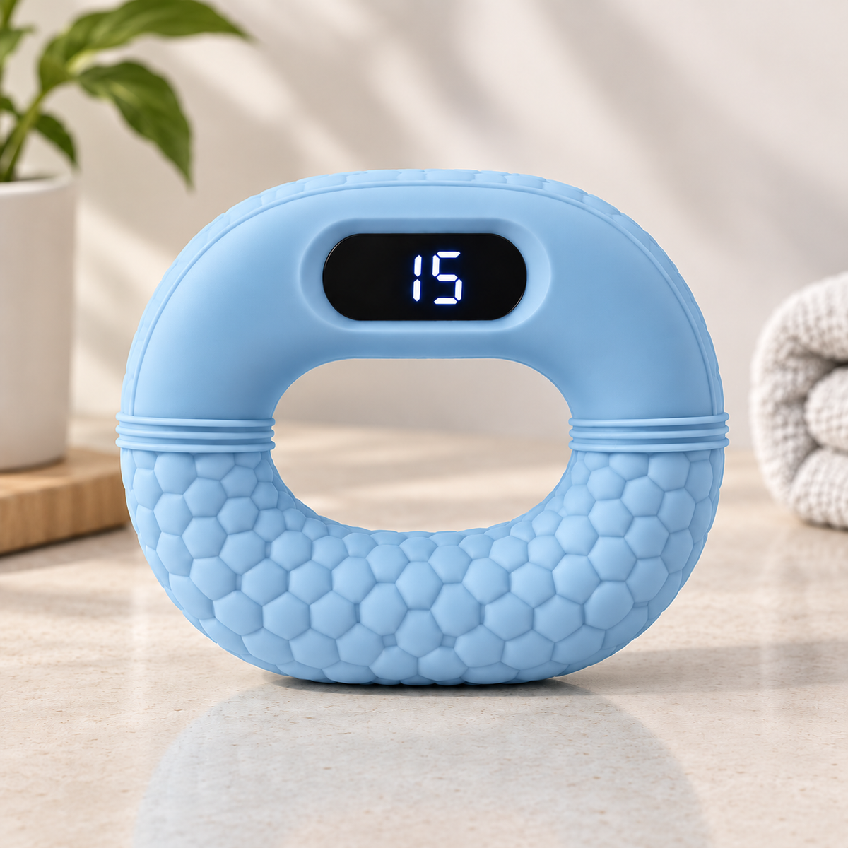 Rechargeable Digital Counting Hand Grip Ring