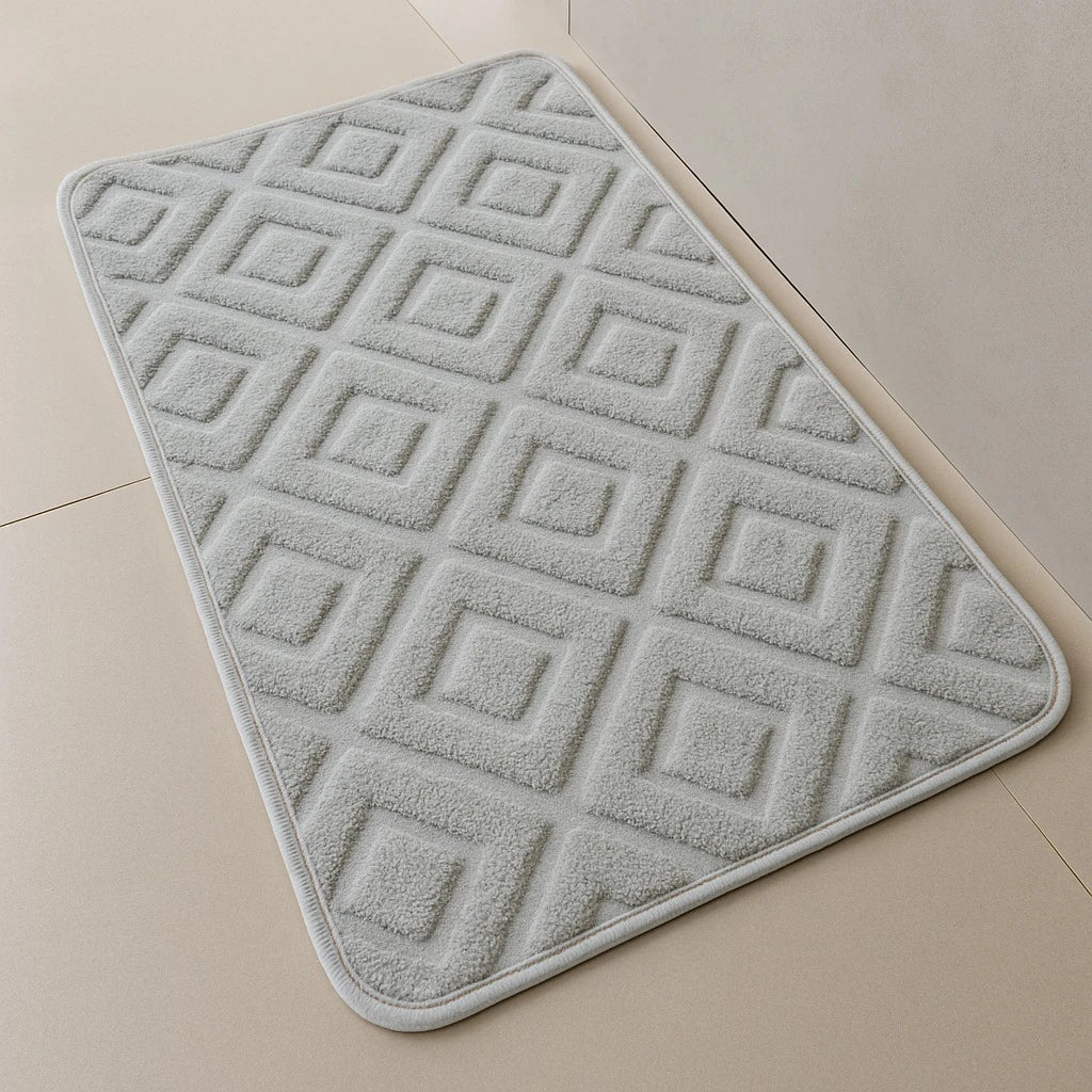 Geometric Pattern Carpet – 100×60 cm
