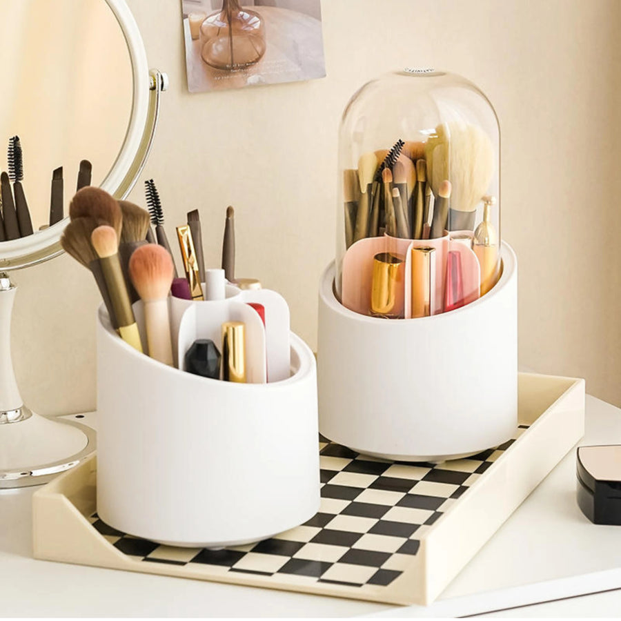 Rotating Makeup Brush Holder
