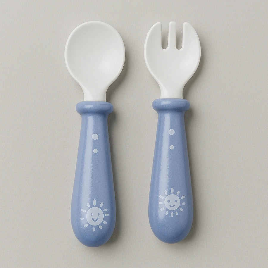 2 Pieces Baby Cutlery Set