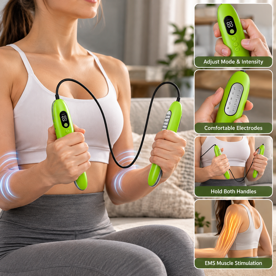 EMS Arm Toning Device with 7 Modes and 15 Intensity Levels