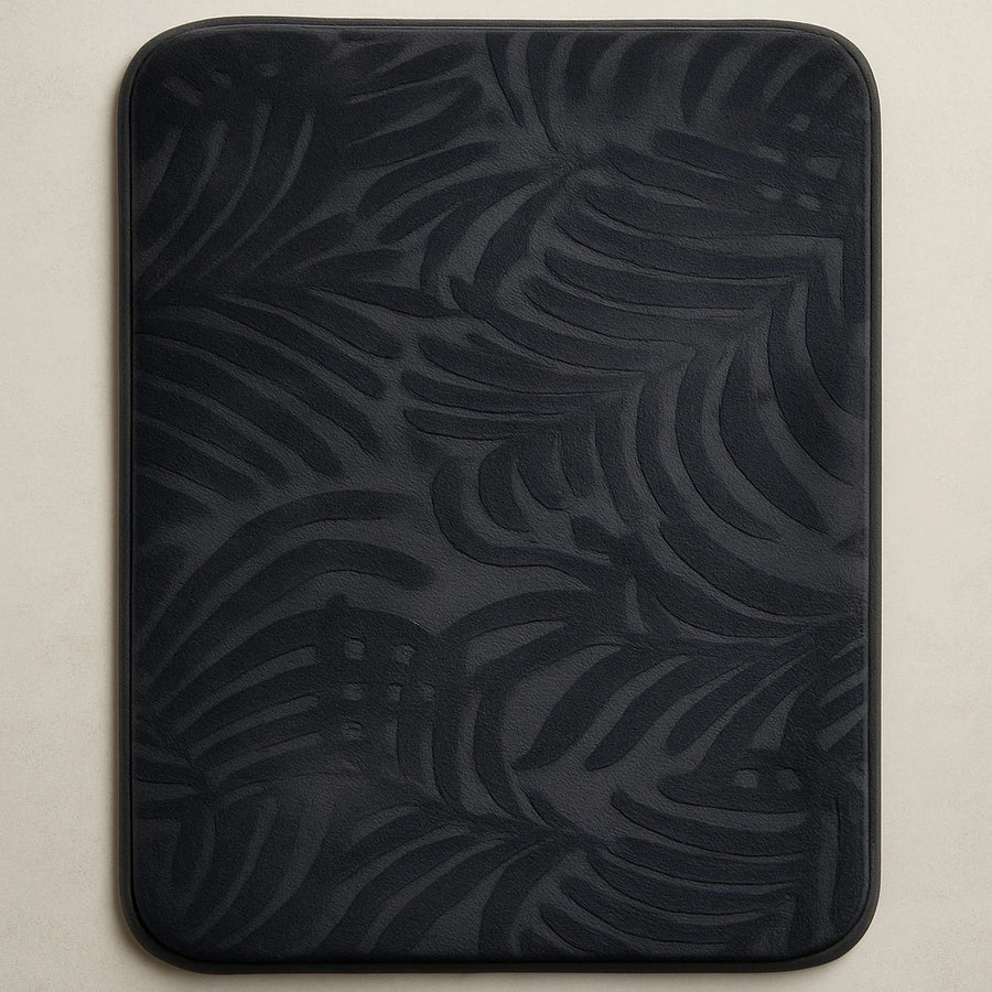 Tropical Leaf Bath Mat