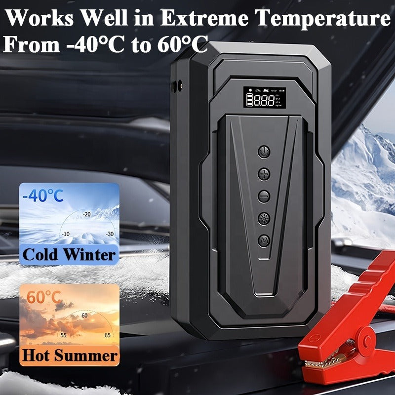 Multifunction Car Jump Starter & Tire Inflator 6000mAh