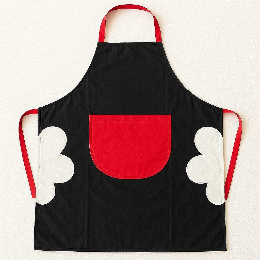 Apron with Flower Accents - Image 1