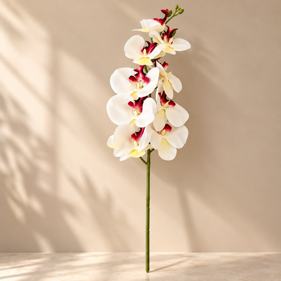 Artificial Orchid Flower Stem 95 cm