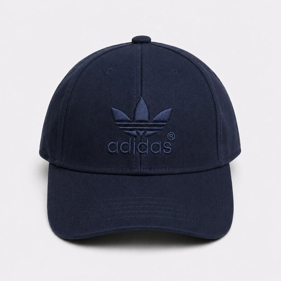 Adidas Style Polyester Baseball Cap for Men and Women Adjustable Casual Sports Cap