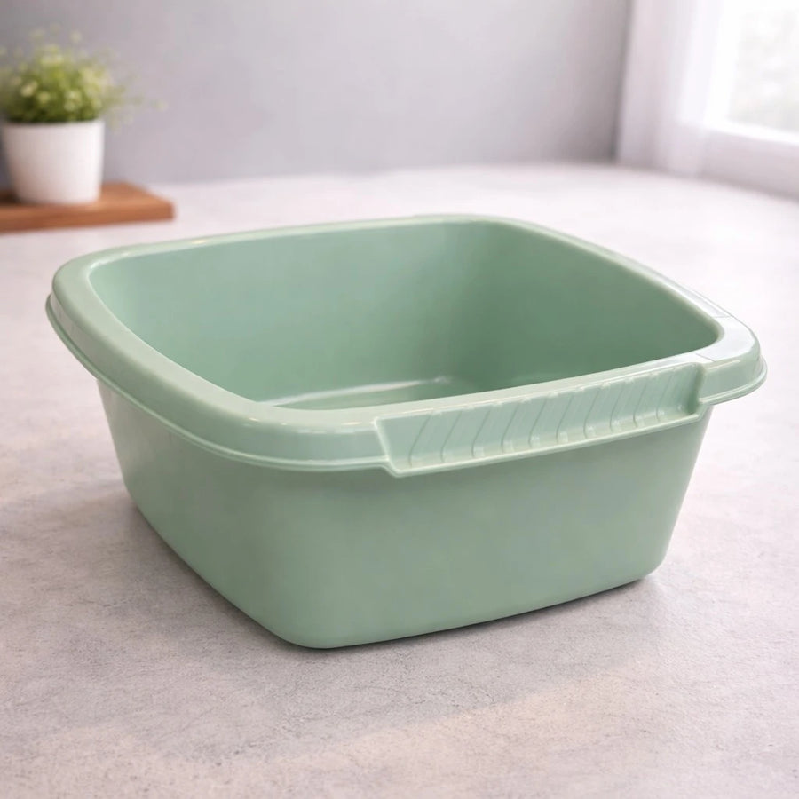 Migros Swiss Made Plastic Multi Purpose Tub 6.5 Liter Storage Washing Container Kitchen Cleaning Organizer