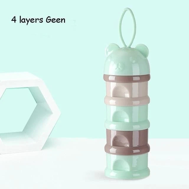 4 Layers Baby Milk Powder Container