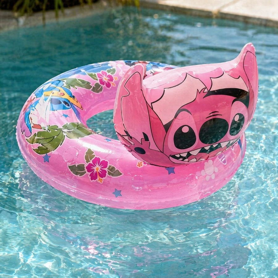 Stitch Character Inflatable Swim Ring Pool Float for Kids