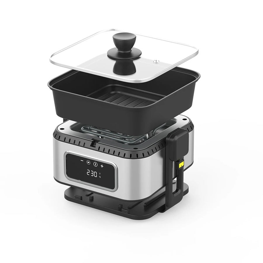Visible Air Fryer & Grill – CrystalView 3-in-1 Cooker