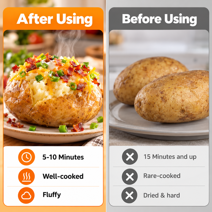 Microwave Potato Steamer Container