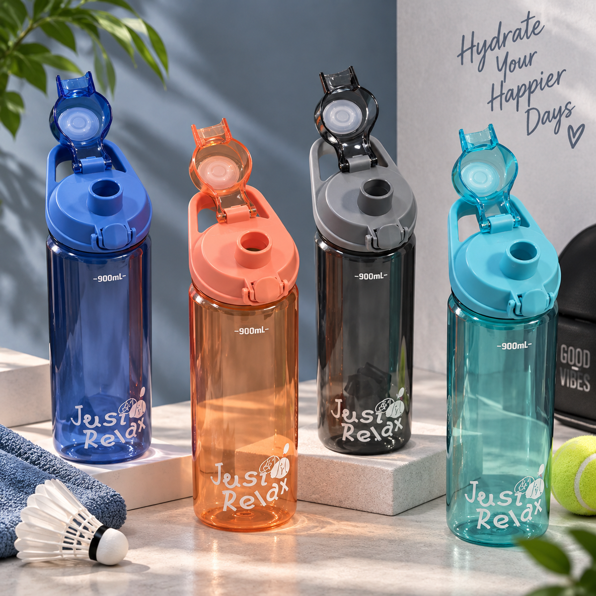 900ml Sports Water Bottle
