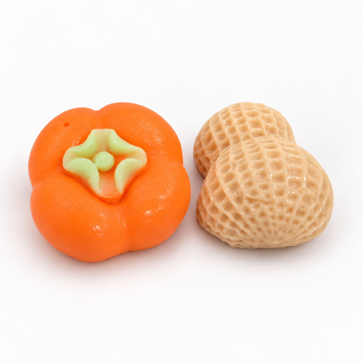 Mini Pumpkin & Peanut Sticky Squishy Toy