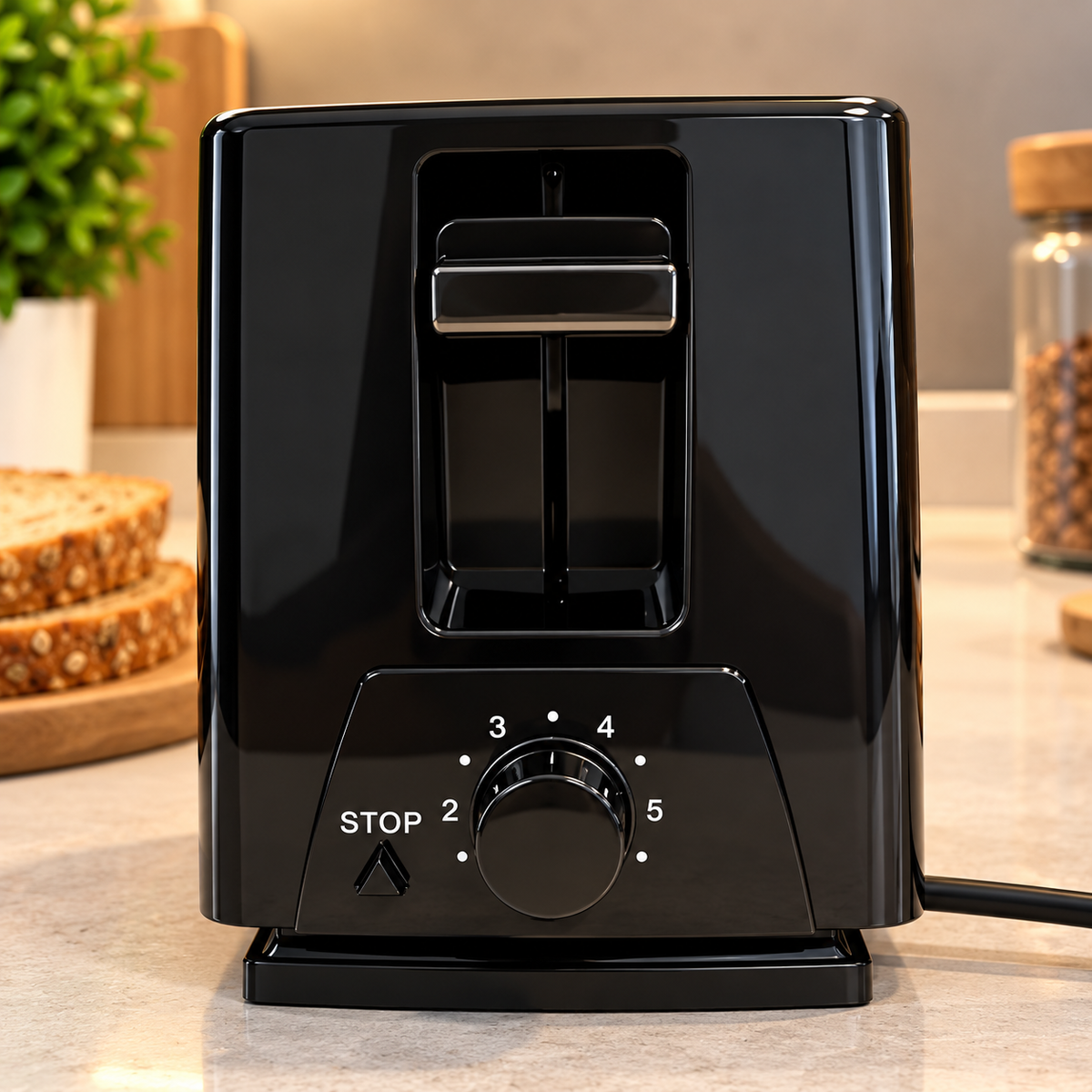 DENX 650W Electric Toaster