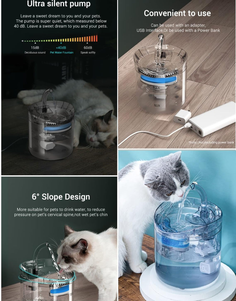 Automatic Pet Water Fountain 2.5 L