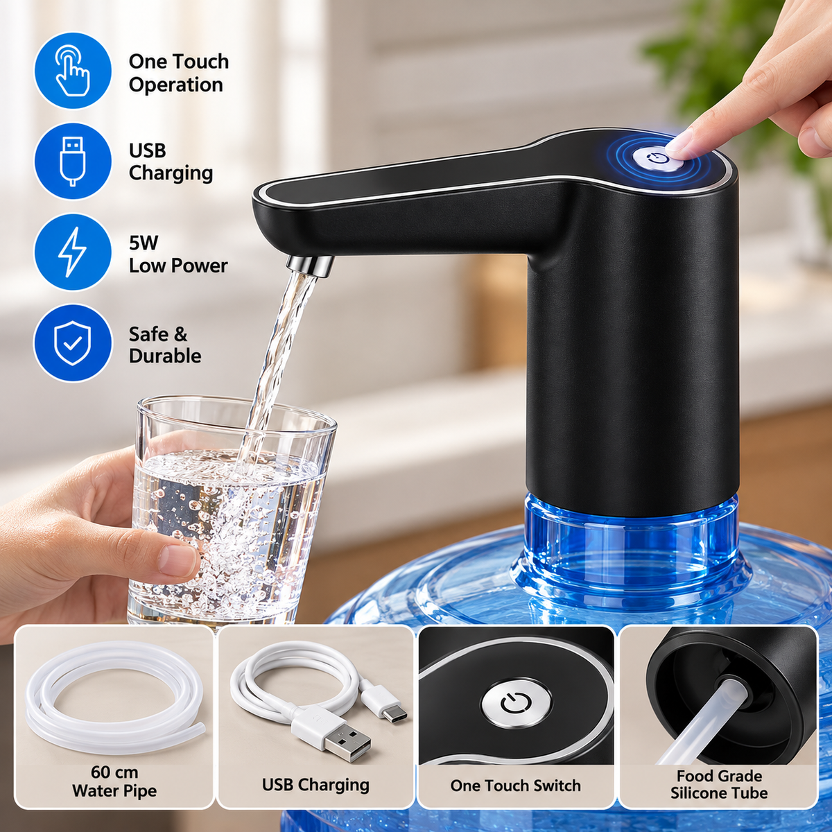 USB Automatic Water Dispenser