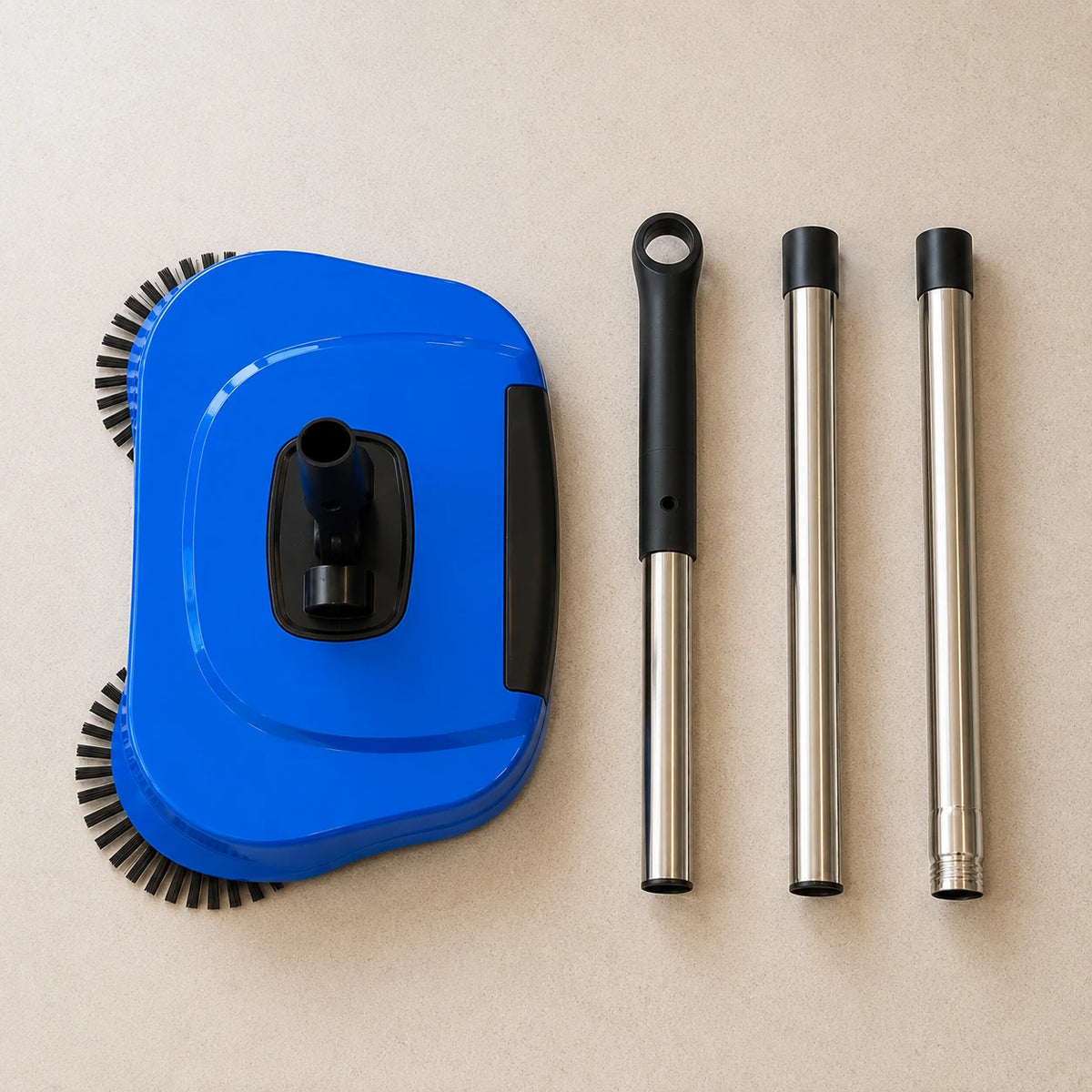 Manual Floor Sweeper Cordless Rotating Cleaning Broom Home Cleaning Tool
