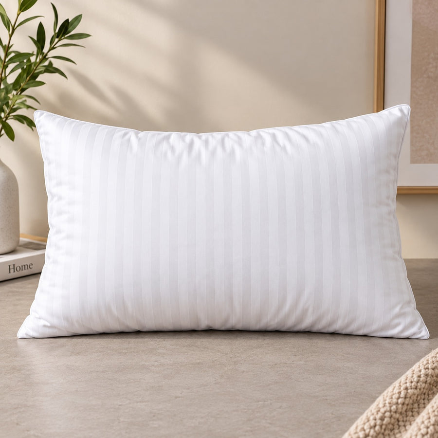 Soft Lightweight Sleeping Pillow 65 × 45 cm 700 g for Bed Sofa & Home Comfort