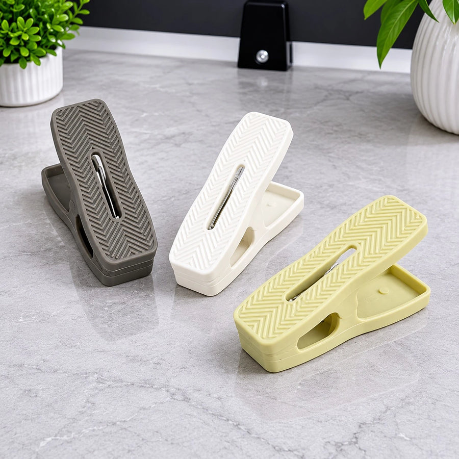 Food Bag Sealing Clips Clothes Pins Snack Bag Clips Coffee Bag Sealer Clips Kitchen Storage Laundry Drying Clips 20 Pieces