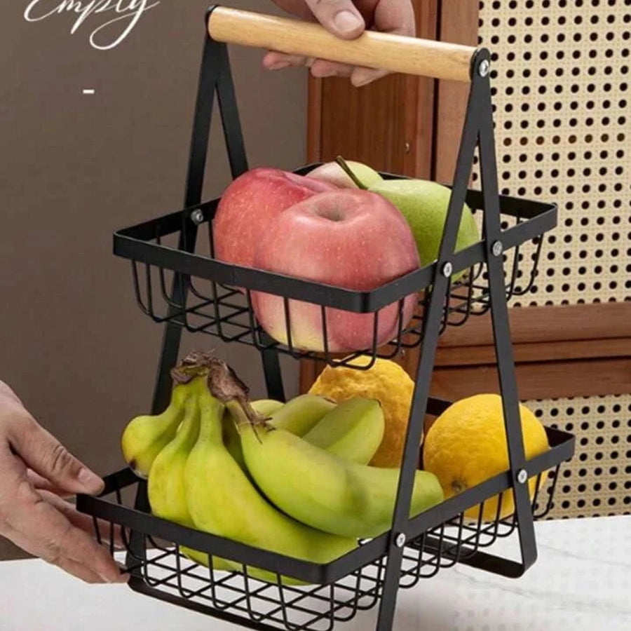 Tier Metal Storage Rack Organizer with Space Saving Design for Kitchen Bathroom Office and Home
