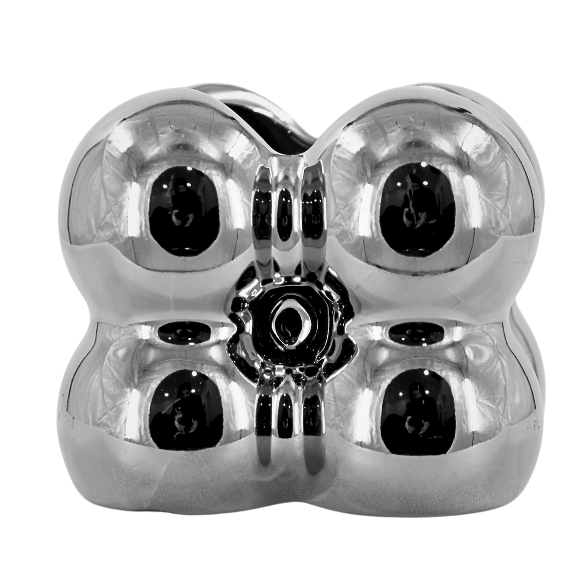 Silver Bubble Fruit Forks