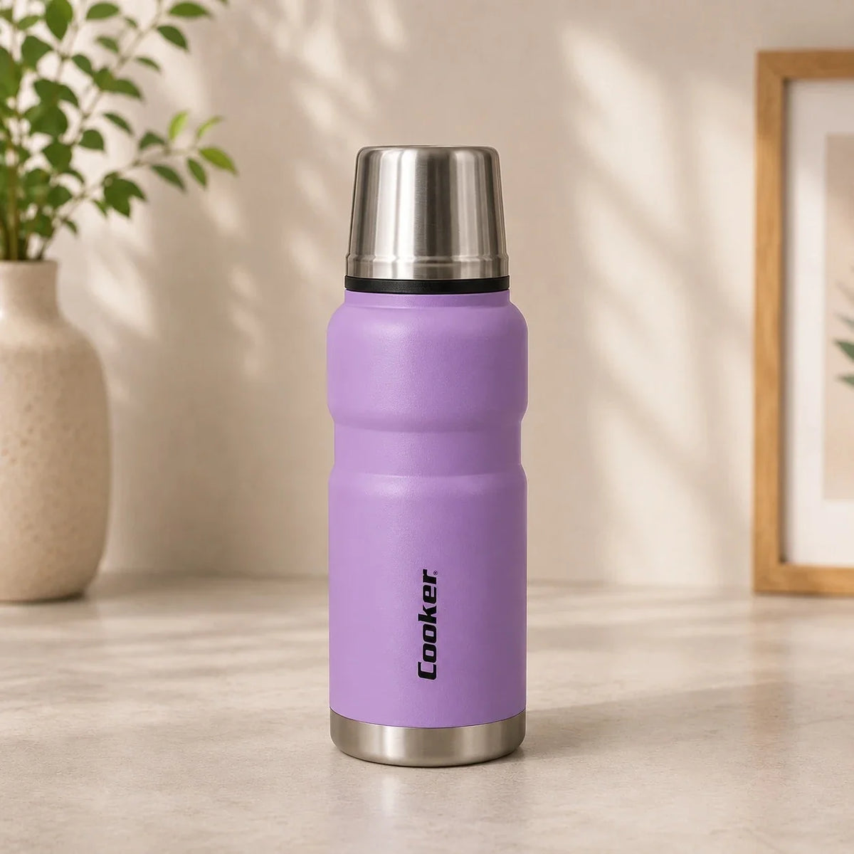 Cooker Thermos Water Bottle Stainless Steel Hunter Vacuum Flask Thermos Bottle Double Wall Insulated 500ML 26CM
