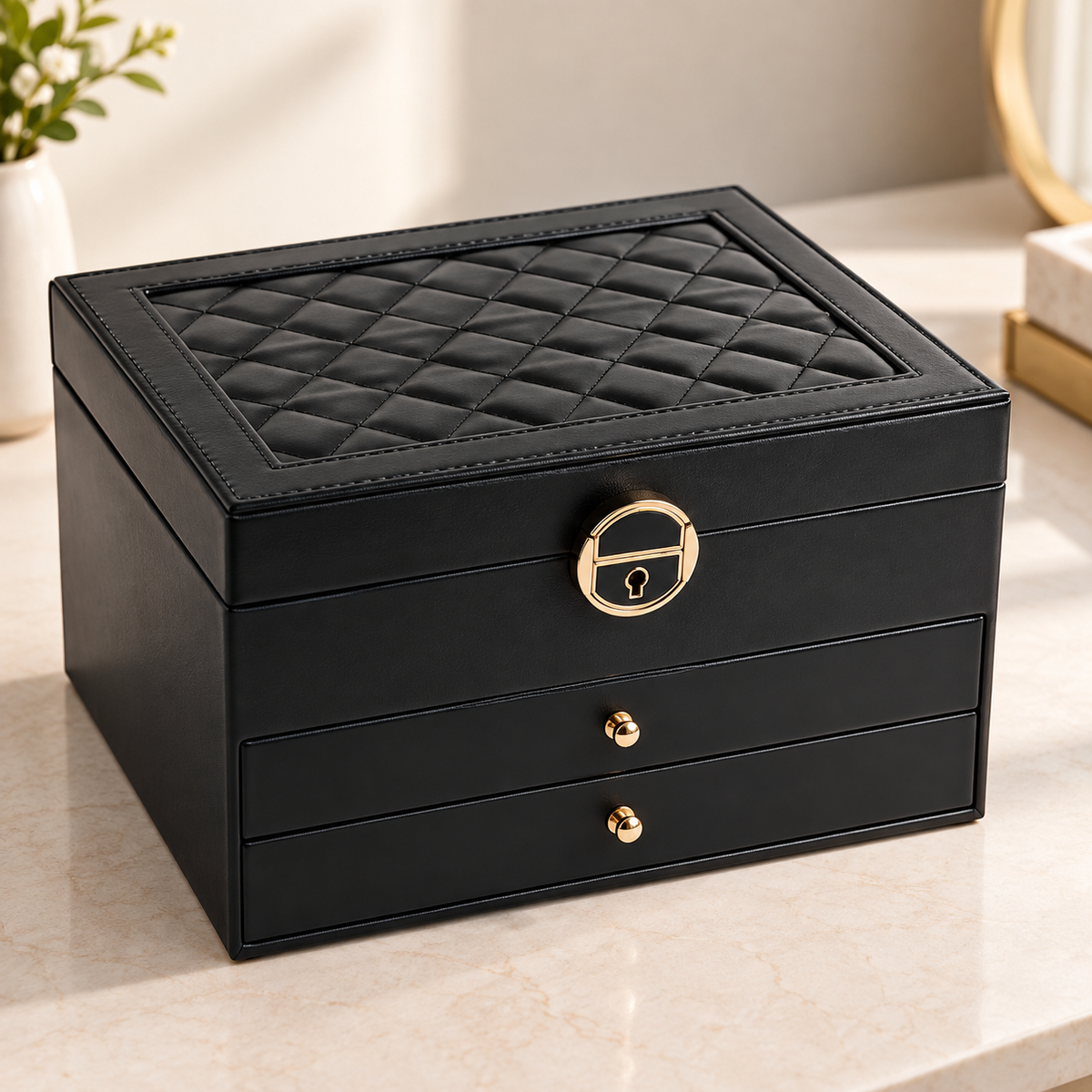 Multi Layer Jewelry Organizer Box