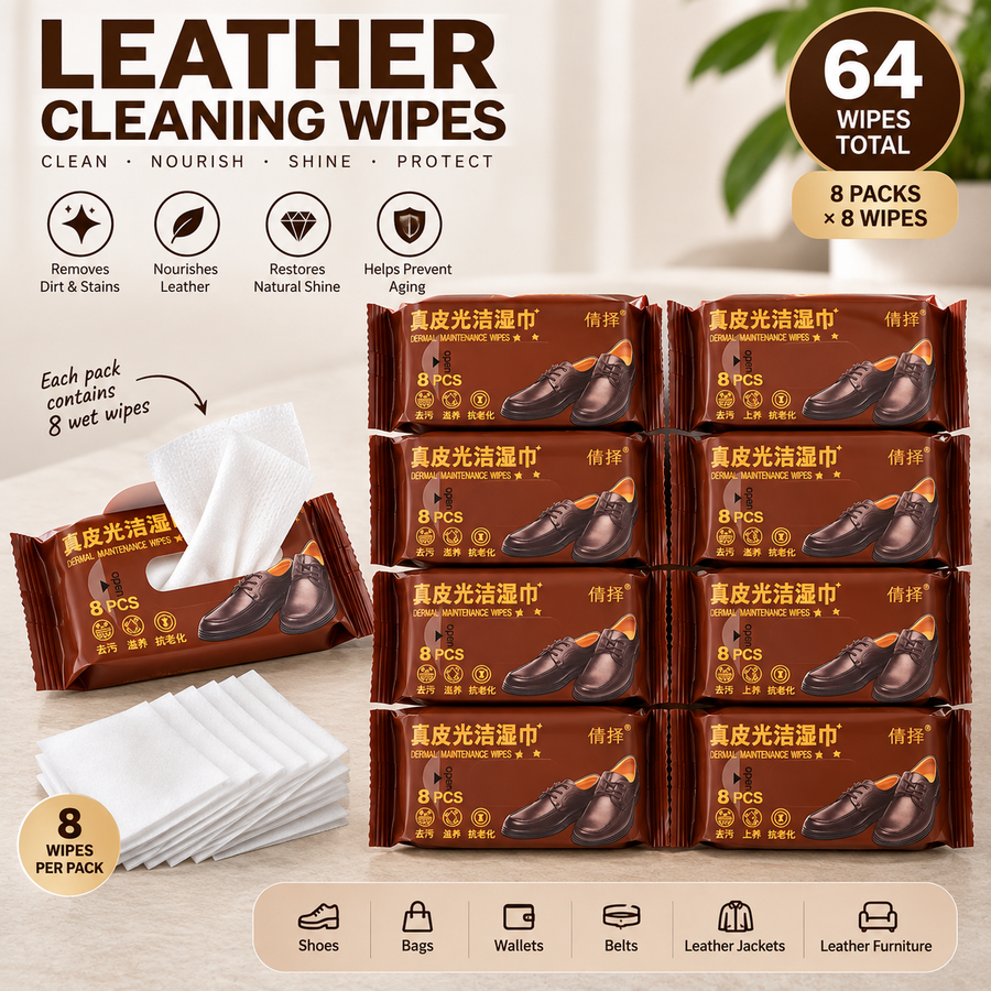 Everyday Cleaning Wipes for Leather and Regular Shoes