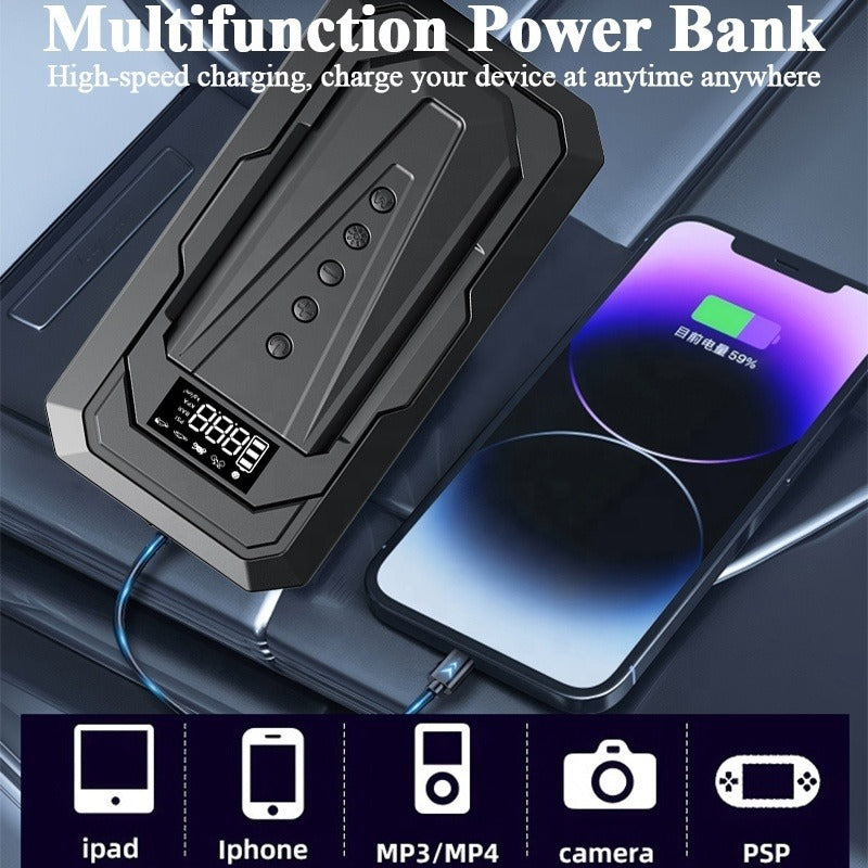 Multifunction Car Jump Starter & Tire Inflator 6000mAh
