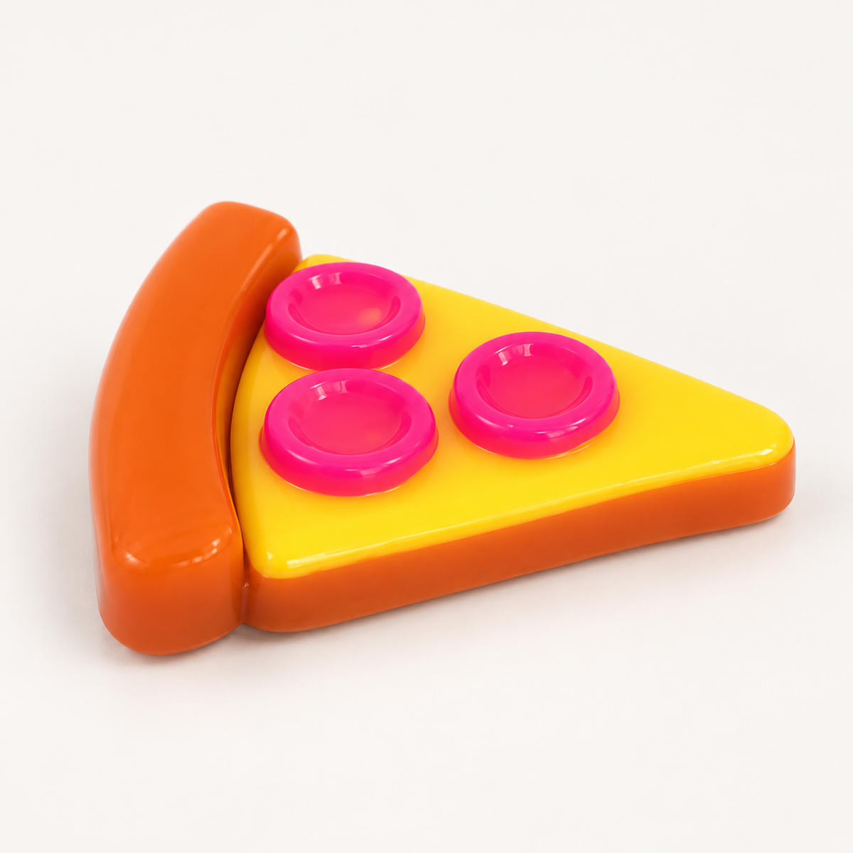 Pizza Slice Shaped Squishy Toy