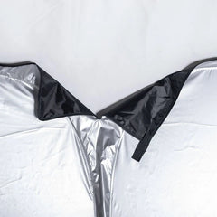 Foldable Car Sunshade 135 × 70 cm With Compact Storage Bag