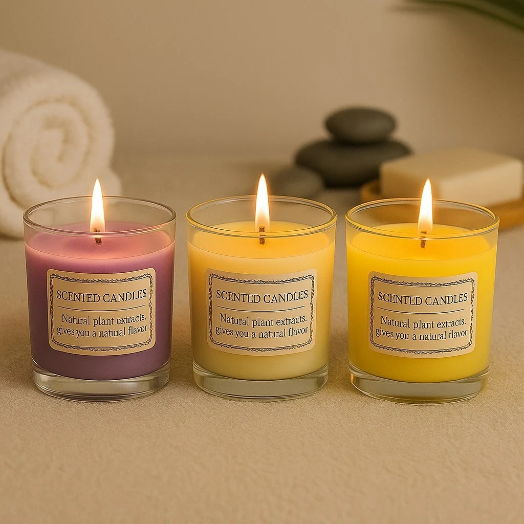 Scented Soy Wax Candle - Image 1