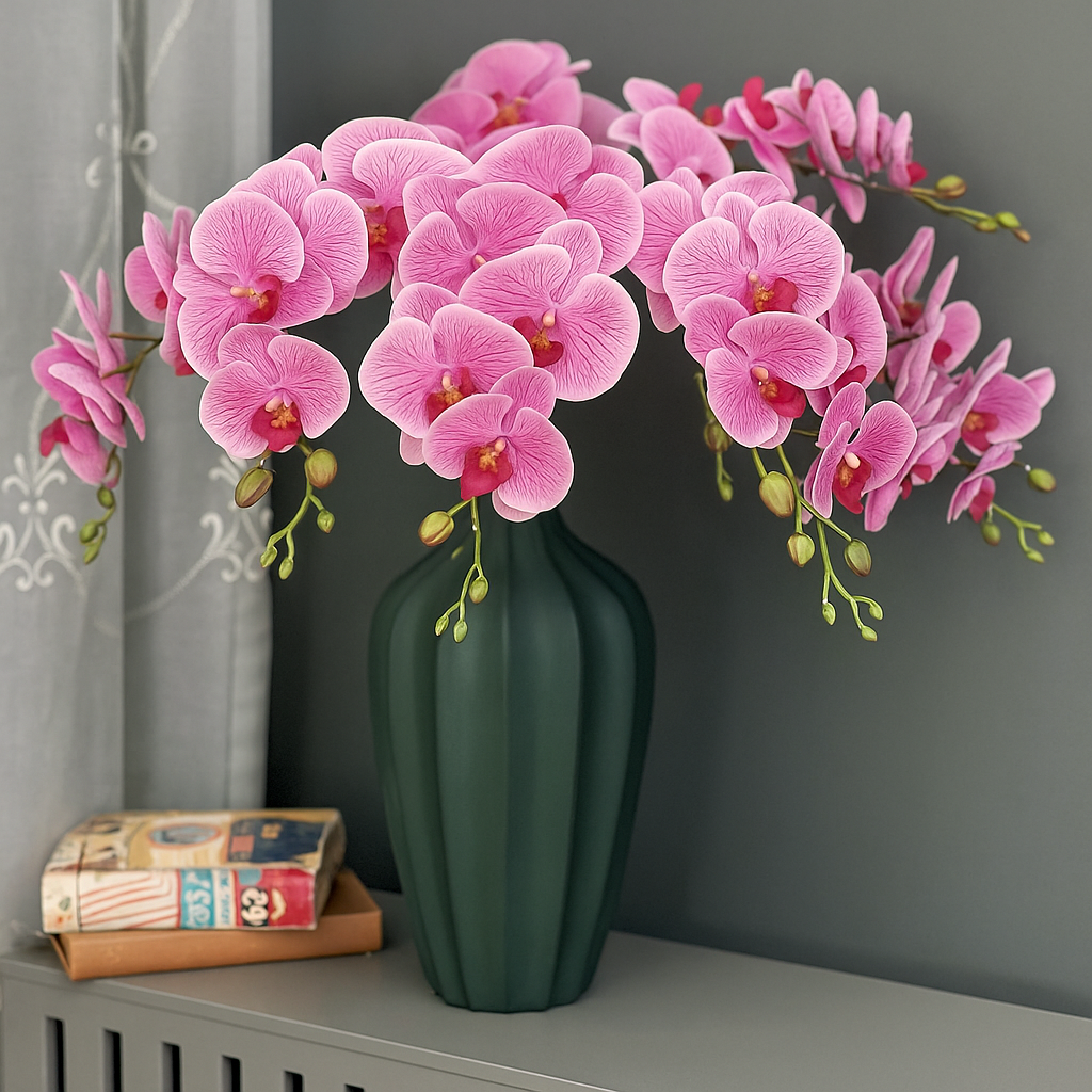 Artificial Orchid Flower Stem 95 cm