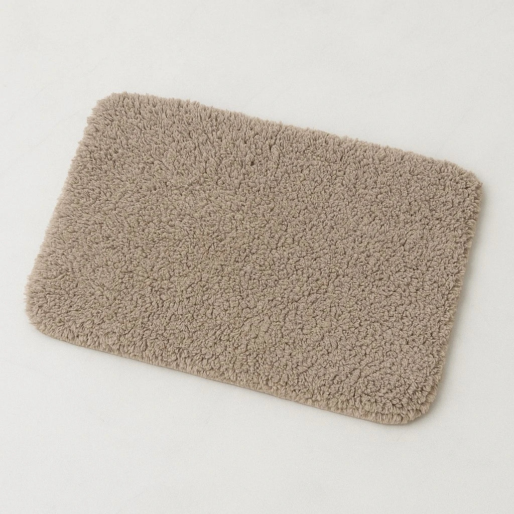 Shaggy Microfiber Bath Mat