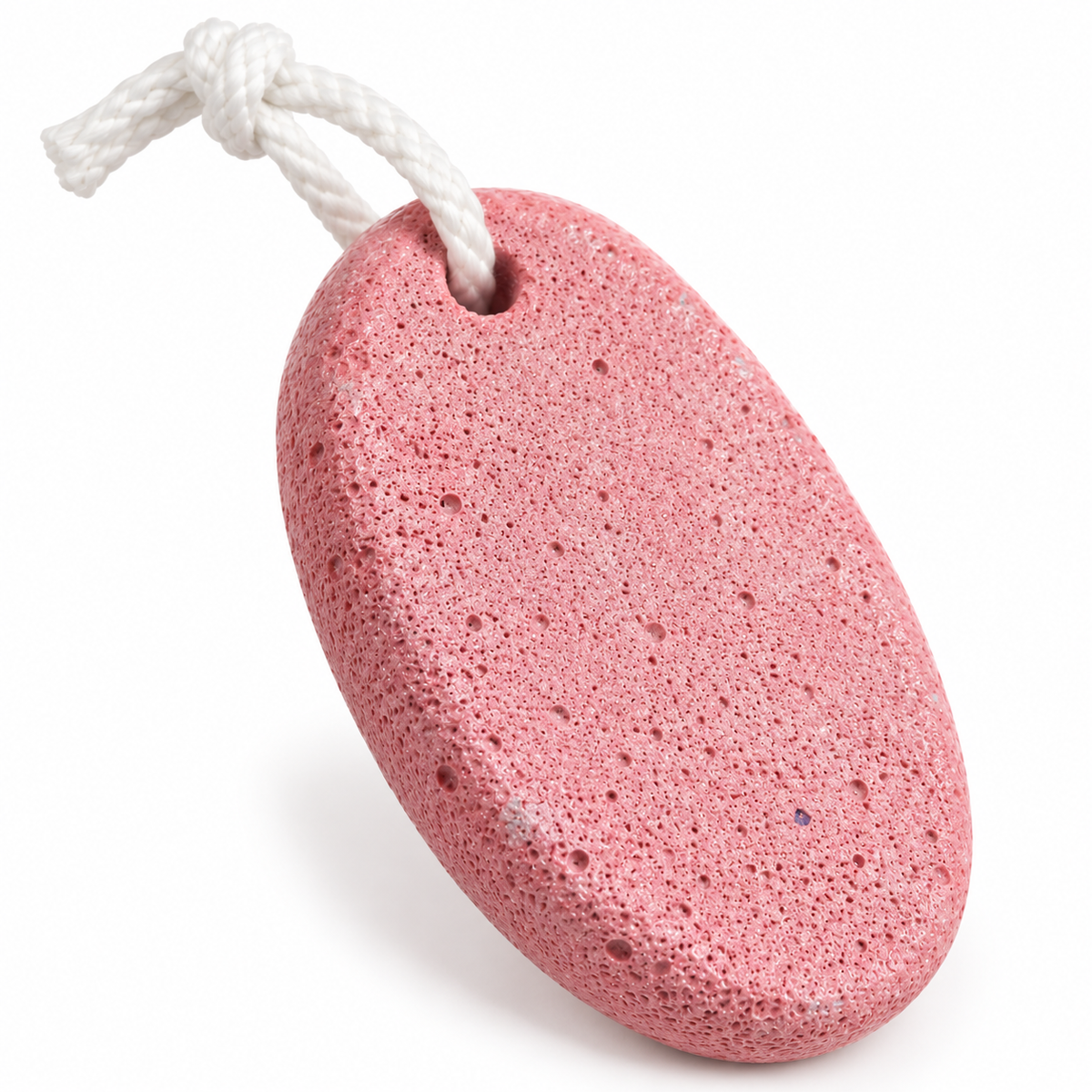 Oval Pumice Stone Foot Scrubber with Hanging Rope