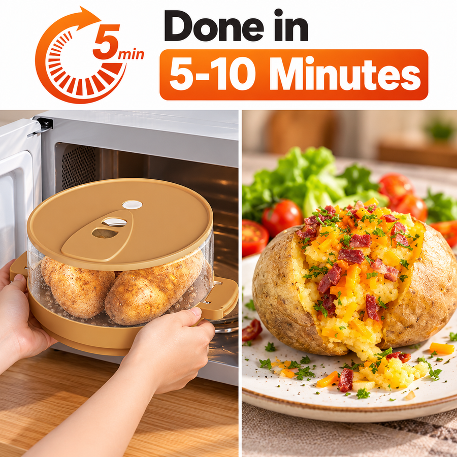 Microwave Potato Steamer Container