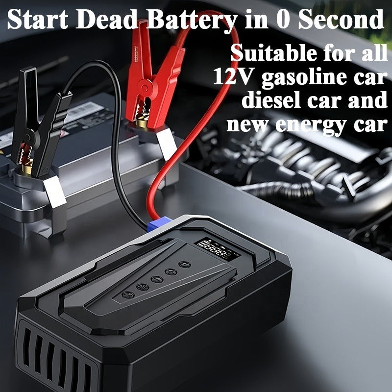 Multifunction Car Jump Starter & Tire Inflator 6000mAh